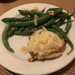 Delicious green beans and potatoes au gratin Delicious green beans and potatoes au gratin