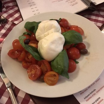 Hostaria La Botticella - Burrata cheese. - Roman Near Me - Rome, RM