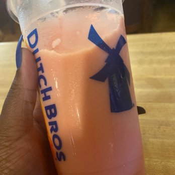 Dutch Bros Coffee - Strawberry frost - Coffee & Tea Near Me - Lubbock, Texas