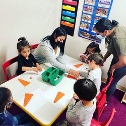 Alpha Kids Academy - Working on our projects