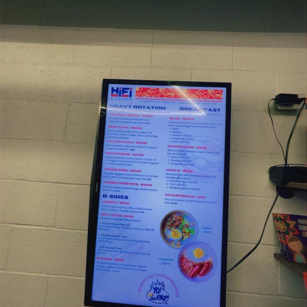 HiFi Kitchen - Menu - Filipino Near Me - Los Angeles, California HiFi Kitchen - Menu - Filipino Near Me - Los Angeles, California