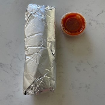Los Primos Mexican Food - "Monster" breakfast burrito. It's so small for the price - Mexican Near Me - Carlsbad, California Los Primos Mexican Food - "Monster" breakfast burrito. It's so small for the price - Mexican Near Me - Carlsbad, California