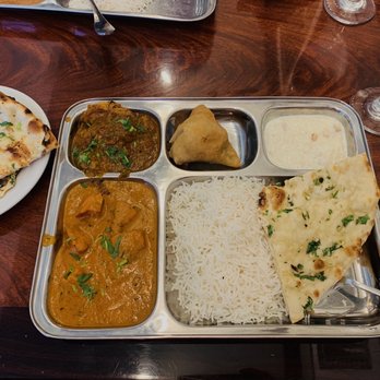 Saffron Indian Cuisine - Lunch special Naan Bread - Indian Near Me - Greensboro, North Carolina