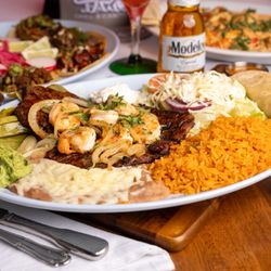 Vatos Tacos Grill & Cantina - Carne asada and shrimp