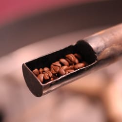 Trager Brothers Coffee 1.0 - Checkin' the beans.