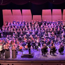 Signature Symphony at TCC - Taken at the conclusion of Beethoven's 9th Symphony performance.
