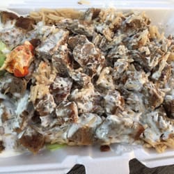 Shah's Halal Cart - Lamb over rice