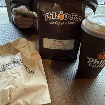Philz Coffee - Can't go wrong with Tesora drink and a tiramisu tartine! - Coffee & Tea Near Me - Colma, California Philz Coffee - Can't go wrong with Tesora drink and a tiramisu tartine! - Coffee & Tea Near Me - Colma, California