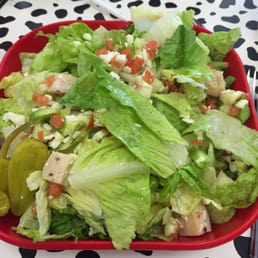 Less than appetizing salad