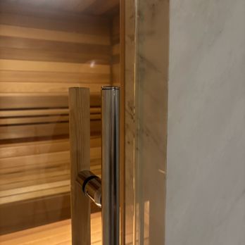 Morgan Hill Glass - sauna handle and shower handle on opposite side of glass door - Windows Installation Near Me - Morgan Hill, California Morgan Hill Glass - sauna handle and shower handle on opposite side of glass door - Windows Installation Near Me - Morgan Hill, California