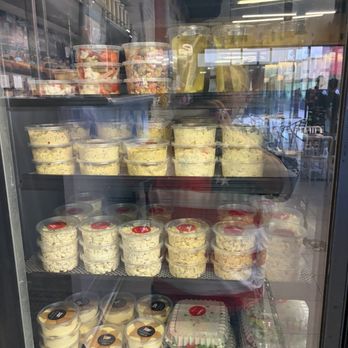 Orleans & York Deli Carson - The pickles and the macaroni salad look really good. But it sort of vanilla pudding. - Delis Near Me - Carson, California