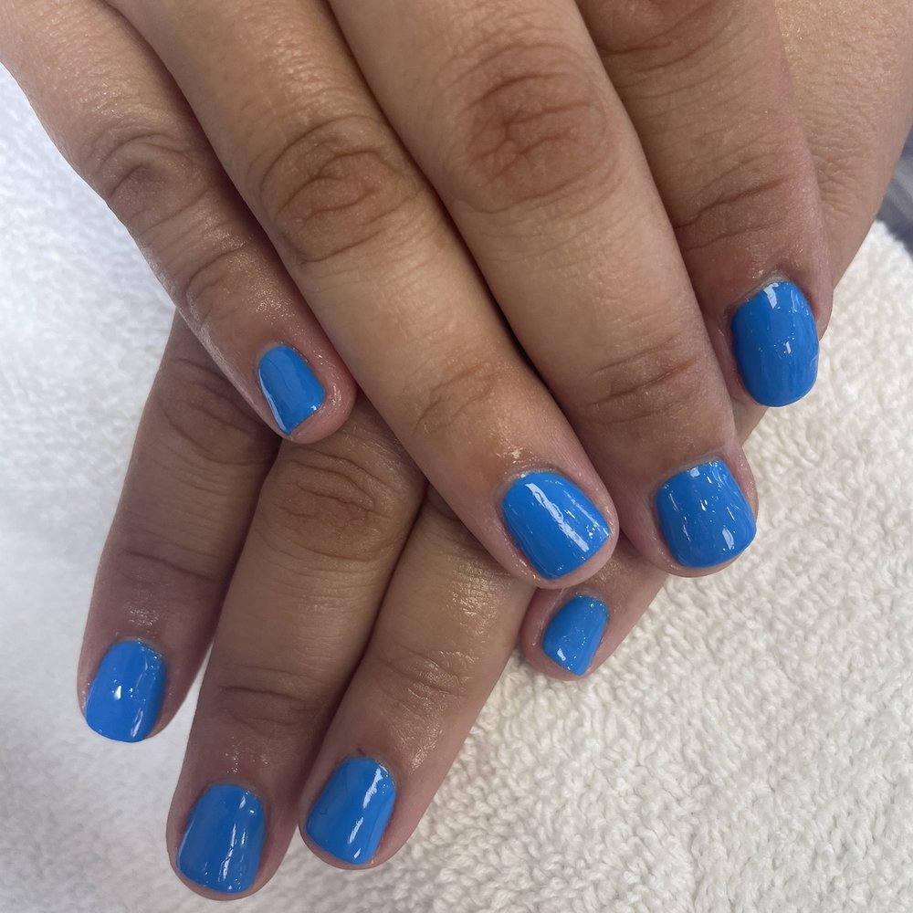 Organic Nail & Spa - Gel manicure done by Donna - Nail Salons Near Me - Fontana, California Organic Nail & Spa - Gel manicure done by Donna - Nail Salons Near Me - Fontana, California