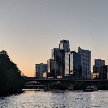 Capital Cruises - View of downtown Austin at sunset - Boat Charters Near Me - Austin, Texas Capital Cruises - View of downtown Austin at sunset - Boat Charters Near Me - Austin, Texas