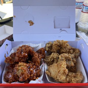 bb.q Chicken - Half & Half Boneless -- Secret Sauce Boneless and Golden Original Boneless - Chicken Shop Near Me - Dublin, California