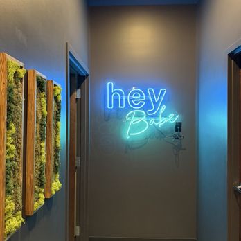 Nail Bar Milwaukee - Cute light sign by restrooms - Nail Salons Near Me - Milwaukee, Wisconsin