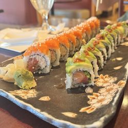 Sushihana Japanese Restaurant - Sunset Roll (left) & Nelson (right)