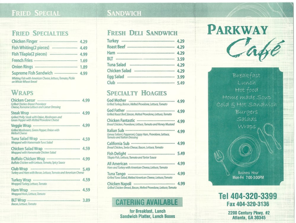 Parkway Cafe