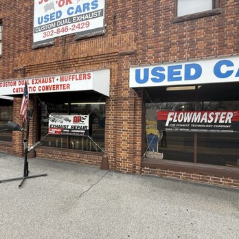 Johnson's Ok Complete Exhaust Center - Storefront - Used Car Dealers Near Me - Delmar, Delaware Johnson's Ok Complete Exhaust Center - Storefront - Used Car Dealers Near Me - Delmar, Delaware