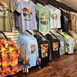 Glades Haven General Store & Marina - Men's Gator Hole shirt, Everglades National Park shirts