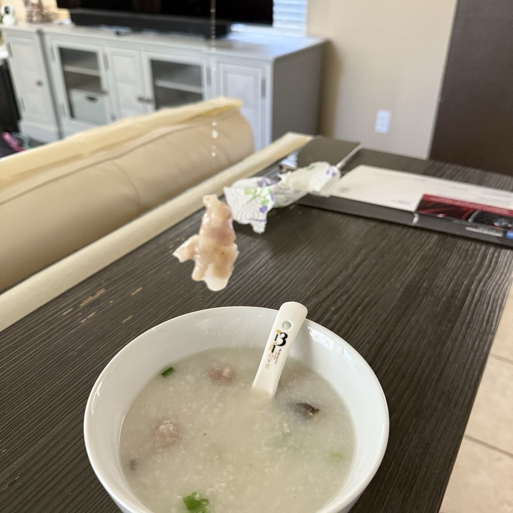 Rice Express - Hair attached to the meet in my congee - Chinese Near Me - Folsom, California Rice Express - Hair attached to the meet in my congee - Chinese Near Me - Folsom, California