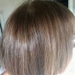 Back of my head. Subtle highlights, like I wanted. Back of my head. Subtle highlights, like I wanted.