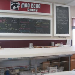 Moo Echo Dairy - Menu