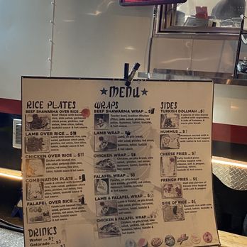 Halal Time - Menu - Food Trucks Near Me - Austin, Texas
