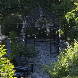 My little Wendy house, which will eventually be covered with creeping fig. My little Wendy house, which will eventually be covered with creeping fig.