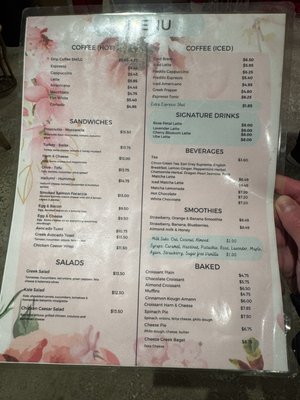 Menu photo 3 Ariston Flowers & Cafe New York, NY Menu photo 3 Ariston Flowers & Cafe New York, NY
