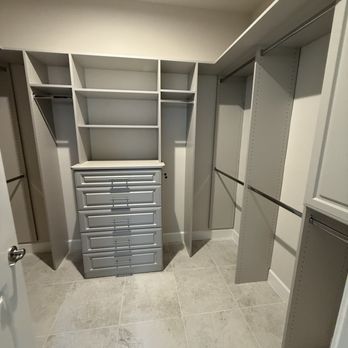 The Closet Monkey - Walk in closet with locking top drawer - Interior Design Near Me - Apopka, Florida The Closet Monkey - Walk in closet with locking top drawer - Interior Design Near Me - Apopka, Florida