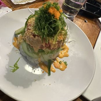Bluefin Sushi & Ramen - Spicy Tuna Tower - Sushi Bars Near Me - San Antonio, Texas