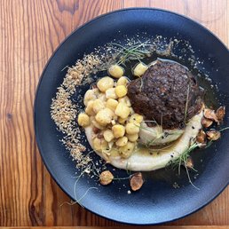 The oxtail dish was very tender and delicious