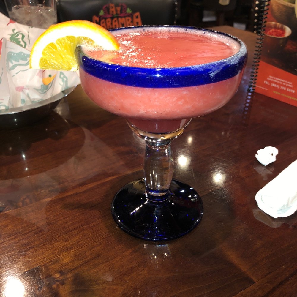 Starwberry frozen margarita