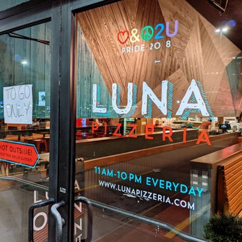 Luna Pizzeria - Outside - Pizza Near Me - Houston, Texas Luna Pizzeria - Outside - Pizza Near Me - Houston, Texas