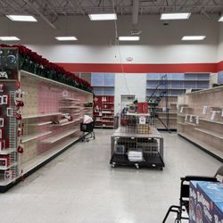 Michaels - Clear shelves.