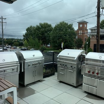 The Cook's Station - Grills on an outdoor patio - Wine Bars Near Me - Greenville, South Carolina
