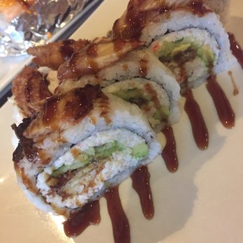 Hisui 2 - SUPER SPIDER ($9) - (soft shell crab, cucumber, avocado, crab) eel - Sushi Bars Near Me - Vacaville, California Hisui 2 - SUPER SPIDER ($9) - (soft shell crab, cucumber, avocado, crab) eel - Sushi Bars Near Me - Vacaville, California