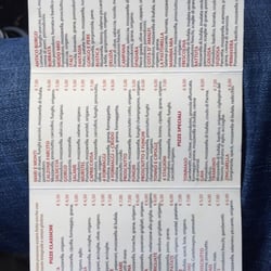 Pizzeria Italy - Menu1