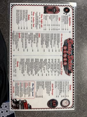 Menu photo 2 Daisy Dukes Diner Kenner, LA
