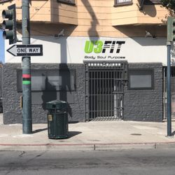 U3Fit - Store front on the corner of 3rd and Newcomb.