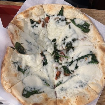 Man'oushe Express - Spinach and Cheese Flatbread - Pizza Near Me - Seattle, Washington