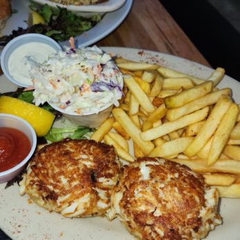 The Surfing Crab - Crab cake dinner - Seafood Near Me - Lewes, Delaware The Surfing Crab - Crab cake dinner - Seafood Near Me - Lewes, Delaware