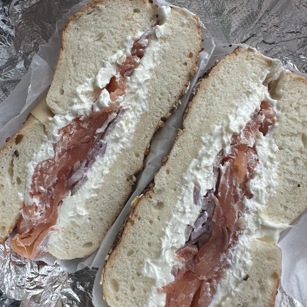 Pio Bagel - Cream cheese salmon - Bagels Near Me - Brooklyn, New York Pio Bagel - Cream cheese salmon - Bagels Near Me - Brooklyn, New York