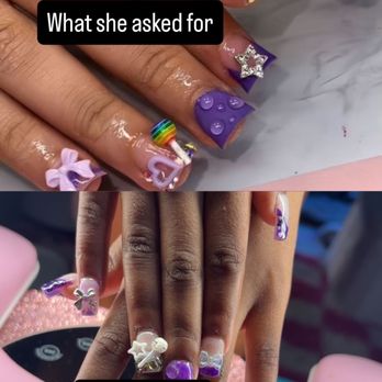 Mikas Beauty Spot - Birthday nails - Nail Technicians Near Me - Long Beach, California Mikas Beauty Spot - Birthday nails - Nail Technicians Near Me - Long Beach, California