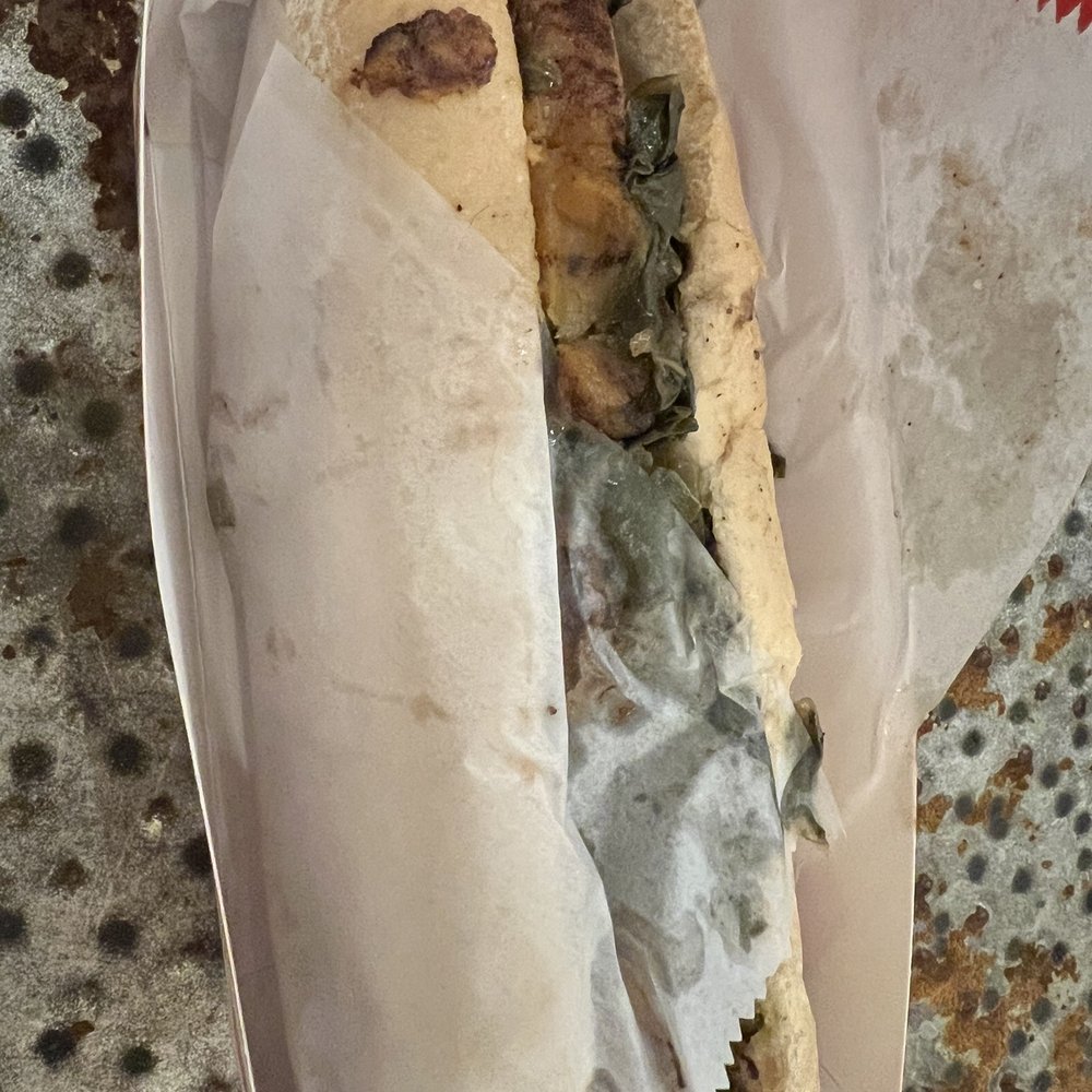 Roasted Sweet Potato Po Boy Roasted Sweet Potato Po Boy
