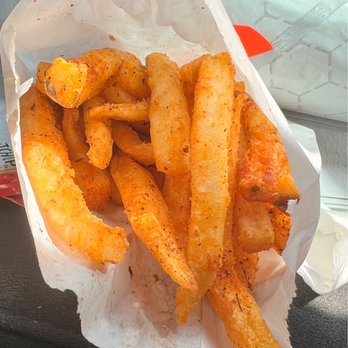 Cheat’s Cheesesteaks - Seasoned French Fries (expected more for $2.50) - Cheesesteaks Near Me - Charlotte, North Carolina