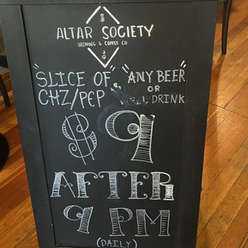 Altar Society Brewing - Pizza/Beer special - Brewpubs Near Me - Long Beach, California Altar Society Brewing - Pizza/Beer special - Brewpubs Near Me - Long Beach, California