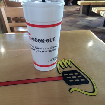 Cook Out - Sweet tea and burgers. Perfect for a summer lunch - Hot Dogs Near Me - Alpharetta, Georgia