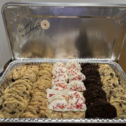 Sugar Magnolia Bakery - Large cookie platter, 4 flavors.