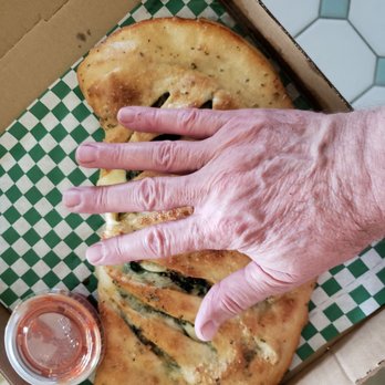 Graziano's Pizzaria - The calzones are huge! - Pizza Near Me - Oceanside, California